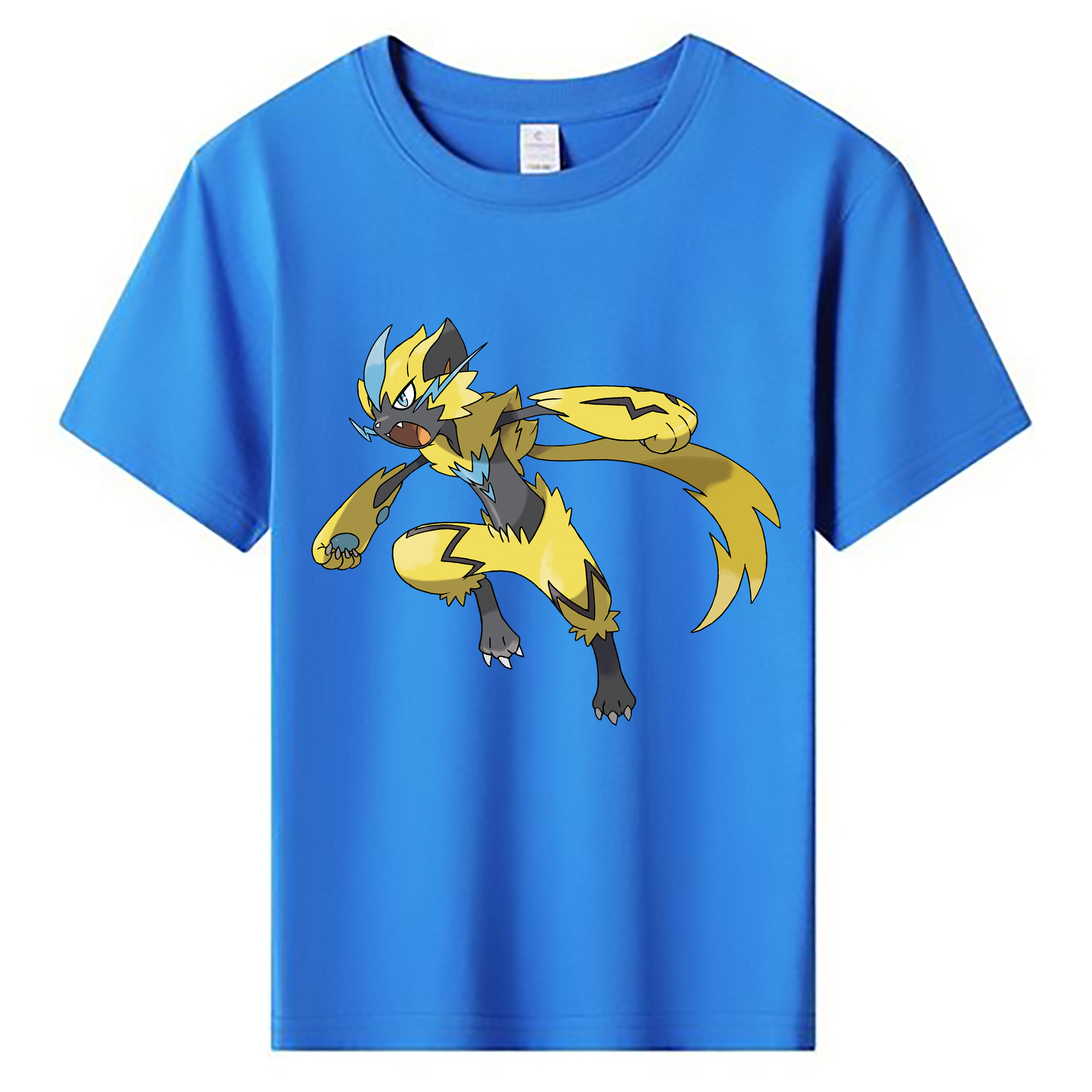 （画像用） ポケットモンスター Pokémon 綿100％キッズTシャツ（フロントプリント）